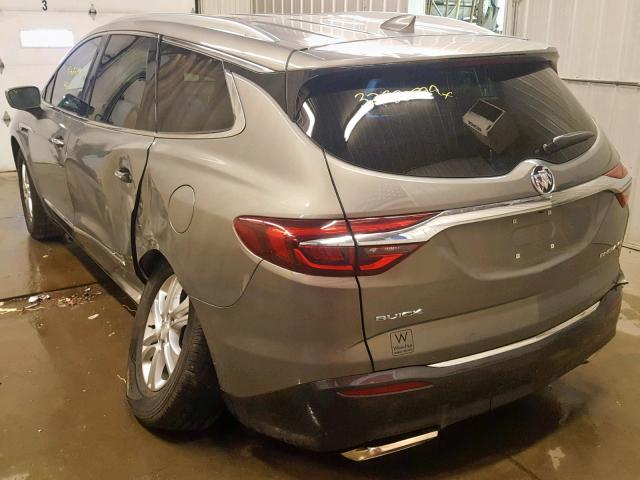 5GAEVAKW9JJ221429 - 2018 BUICK ENCLAVE ES GRAY photo 3