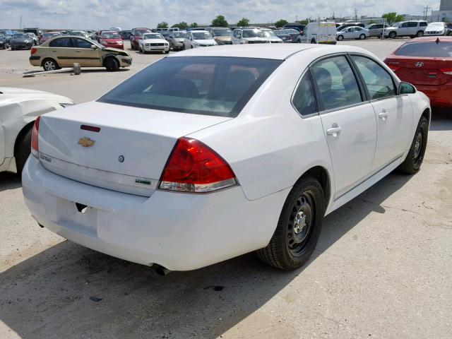 2G1WD5E38E1107817 - 2014 CHEVROLET IMPALA LIM WHITE photo 4