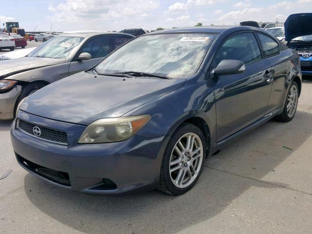 JTKDE177770151495 - 2007 TOYOTA SCION TC GRAY photo 2