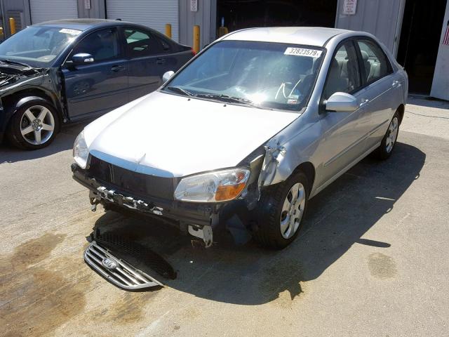 KNAFE121985524699 - 2008 KIA SPECTRA EX SILVER photo 2