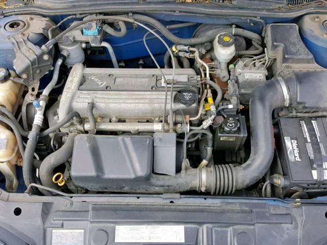 1G1JF52F147128223 - 2004 CHEVROLET CAVALIER L BLUE photo 7