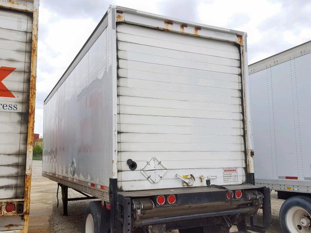 1JJV281W11L705558 - 2001 WABASH 28 TRAILER WHITE photo 3