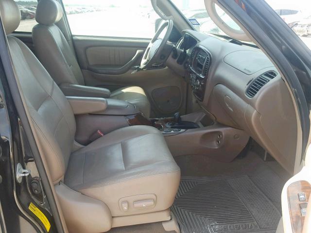 5TDBT48A74S209436 - 2004 TOYOTA SEQUOIA LI BLACK photo 5