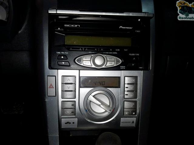 JTKDE177160109287 - 2006 TOYOTA SCION TC წითელი ფოტო 9