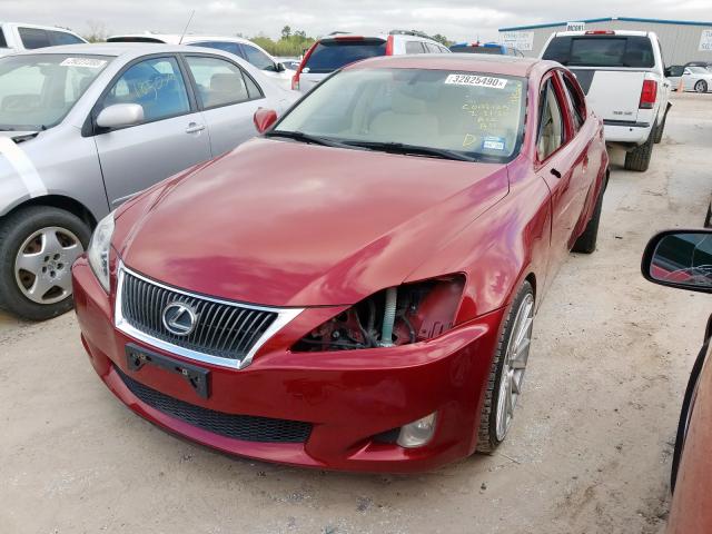 JTHBF5C26A5121653 - 2010 LEXUS IS 250  photo 2