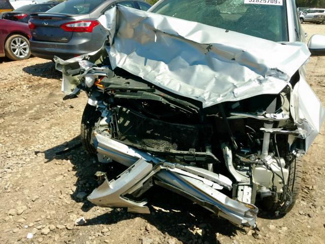 1G1JB5SH8C4215226 - 2012 CHEVROLET SONIC LS SILVER photo 9