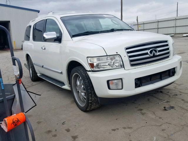 5N3AA08C44N811375 - 2004 INFINITI QX56 WHITE photo 1