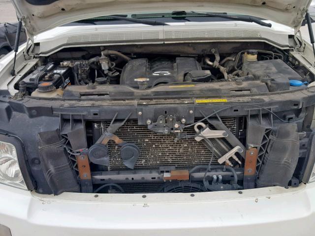 5N3AA08C44N811375 - 2004 INFINITI QX56 WHITE photo 7