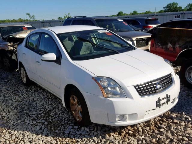 3N1AB61E88L692294 - 2008 NISSAN SENTRA 2.0 WHITE photo 1