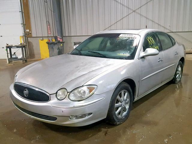 2G4WD552571190071 - 2007 BUICK LACROSSE C SILVER photo 2