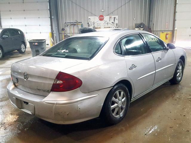 2G4WD552571190071 - 2007 BUICK LACROSSE C SILVER photo 4