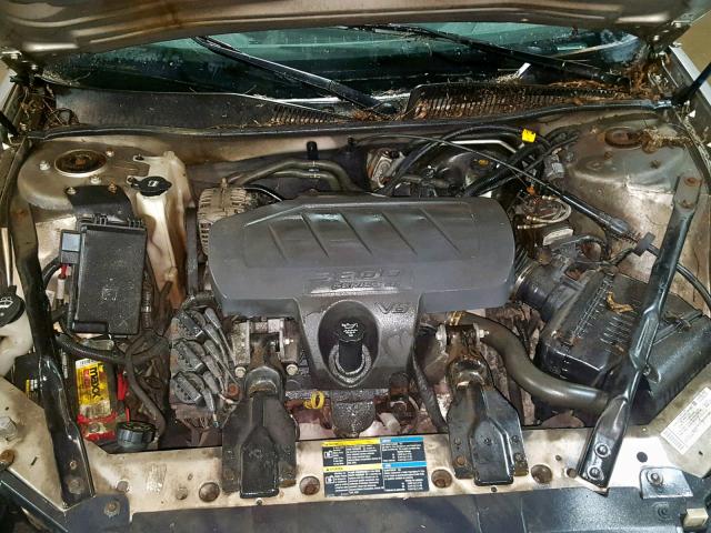 2G4WD552571190071 - 2007 BUICK LACROSSE C SILVER photo 7