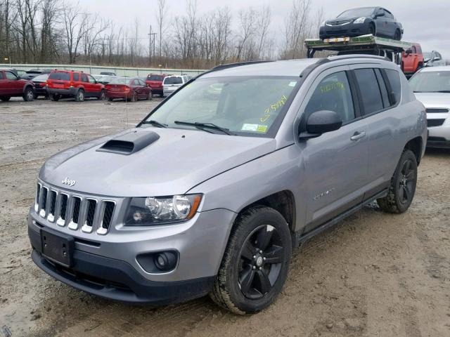 1C4NJDBB0GD756827 - 2016 JEEP COMPASS SP SILVER photo 2