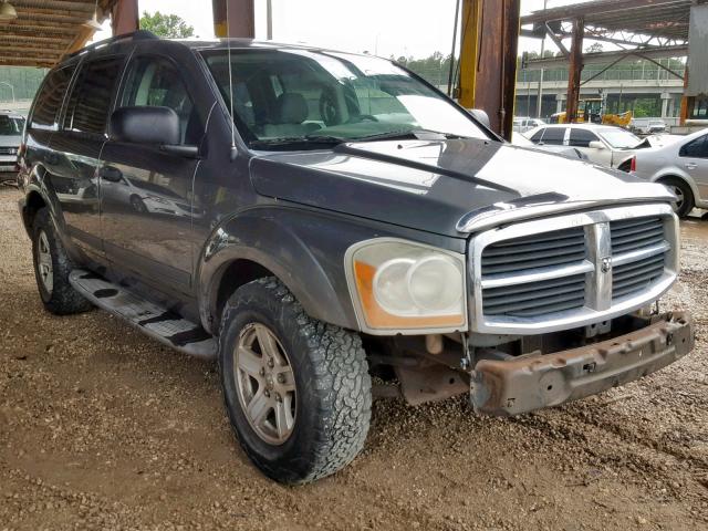 1D4HB38N26F105792 - 2006 DODGE DURANGO SX GRAY photo 1