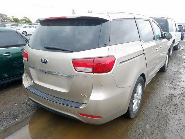 KNDMB5C17F6067715 - 2015 KIA SEDONA LX  photo 4