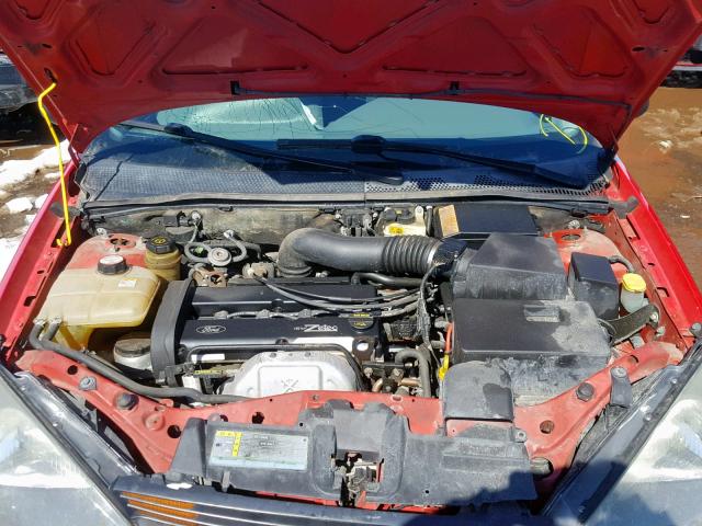 3FAFP37353R143947 - 2003 FORD FOCUS ZX5 RED photo 7