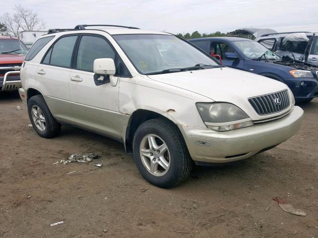 JT6HF10U6Y0152989 - 2000 LEXUS RX 300 WHITE photo 1