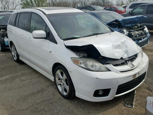 JM1CR293970145852 - 2007 MAZDA 5 WHITE photo 1