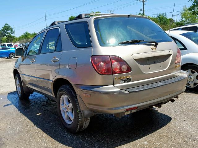 JT6GF10U9Y0044605 - 2000 LEXUS RX 300 GOLD photo 3