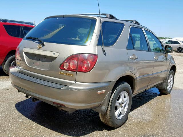 JT6GF10U9Y0044605 - 2000 LEXUS RX 300 GOLD photo 4