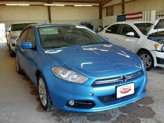 1C3CDFFA0GD816993 - 2016 DODGE DART SXT S BLUE photo 1