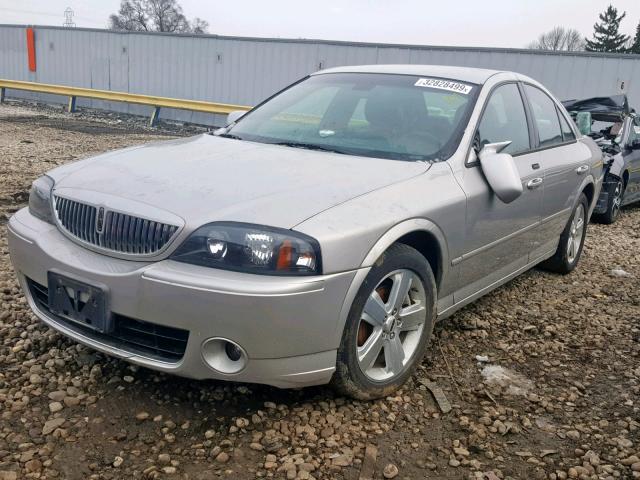 1LNFM87A16Y610040 - 2006 LINCOLN LS SILVER photo 2