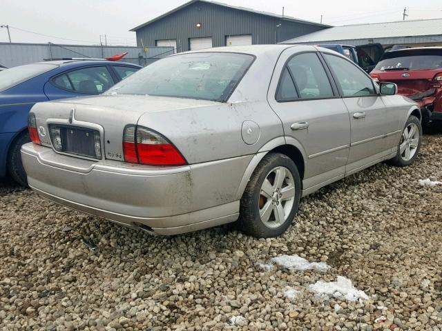 1LNFM87A16Y610040 - 2006 LINCOLN LS SILVER photo 4