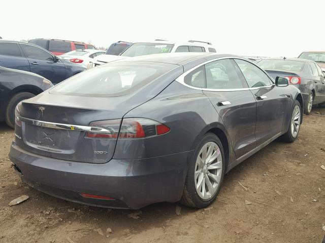 5YJSA1E26JF244549 - 2018 TESLA MODEL S GRAY photo 4