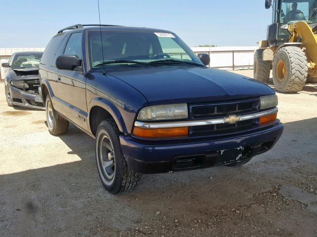 1GNCS18W22K179341 - 2002 CHEVROLET BLAZER BLUE photo 1