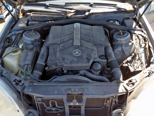 WDBNG70J54A395469 - 2004 MERCEDES-BENZ S 430 BLUE photo 7