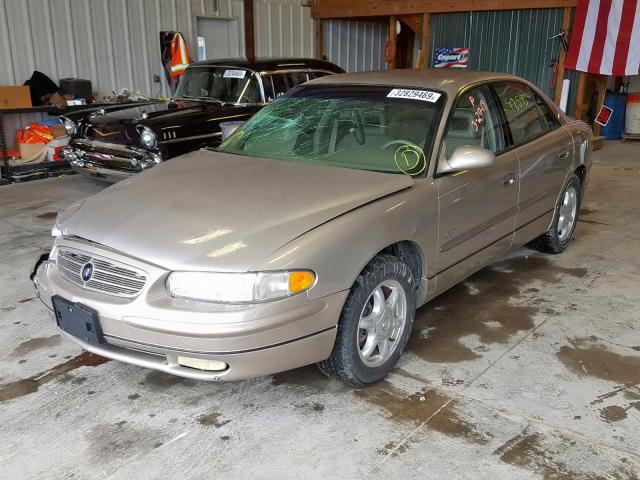 2G4WB55K711282179 - 2001 BUICK REGAL LS GOLD photo 2