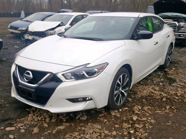 1N4AA6AP9JC399738 - 2018 NISSAN MAXIMA 3.5 WHITE photo 2