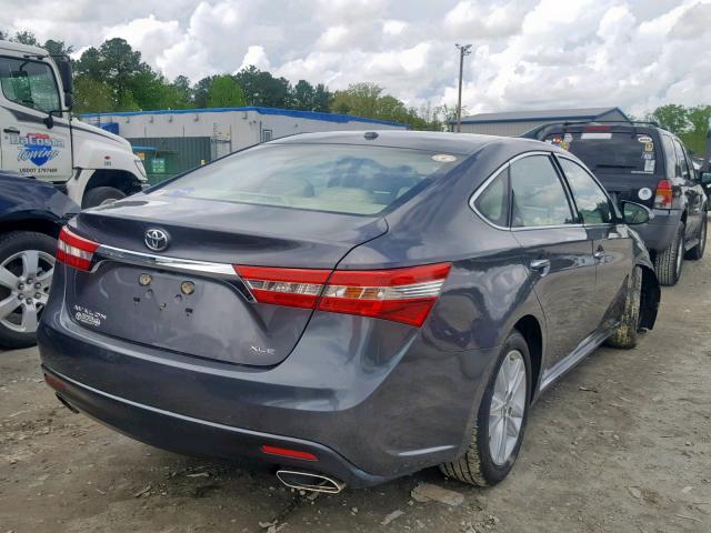 4T1BK1EB6FU176549 - 2015 TOYOTA AVALON XLE GRAY photo 4