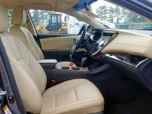 4T1BK1EB6FU176549 - 2015 TOYOTA AVALON XLE GRAY photo 5