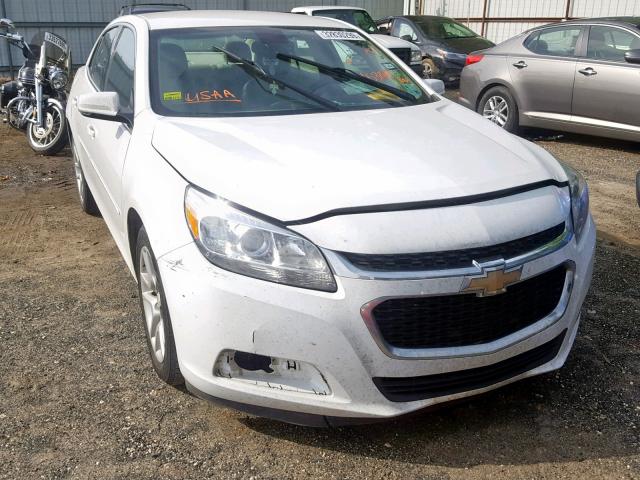 1G11C5SL1FU153187 - 2015 CHEVROLET MALIBU 1LT WHITE photo 1