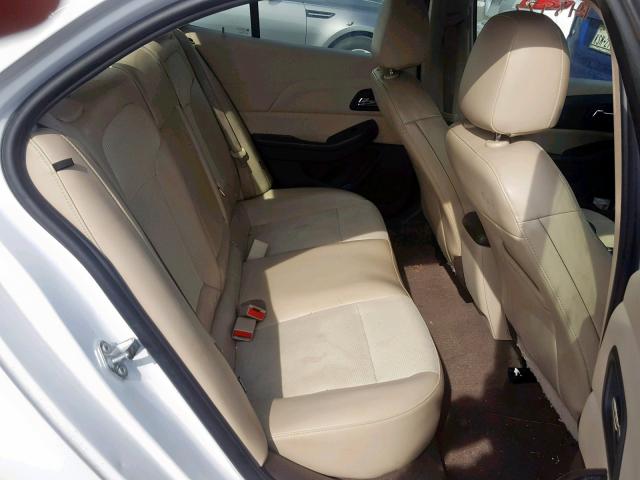 1G11C5SL1FU153187 - 2015 CHEVROLET MALIBU 1LT WHITE photo 6