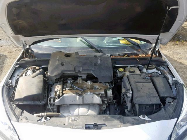 1G11C5SL1FU153187 - 2015 CHEVROLET MALIBU 1LT WHITE photo 7