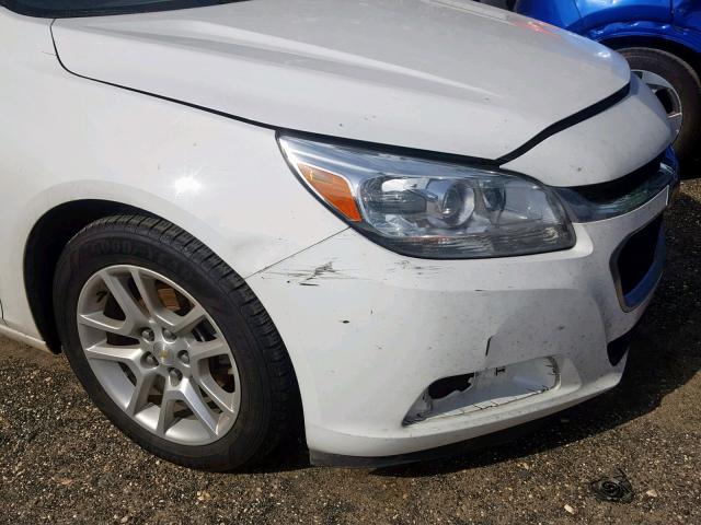 1G11C5SL1FU153187 - 2015 CHEVROLET MALIBU 1LT WHITE photo 9
