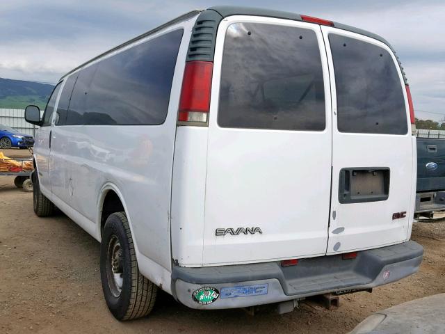 1GJHG39R3X1053340 - 1999 GMC SAVANA G35 WHITE photo 3