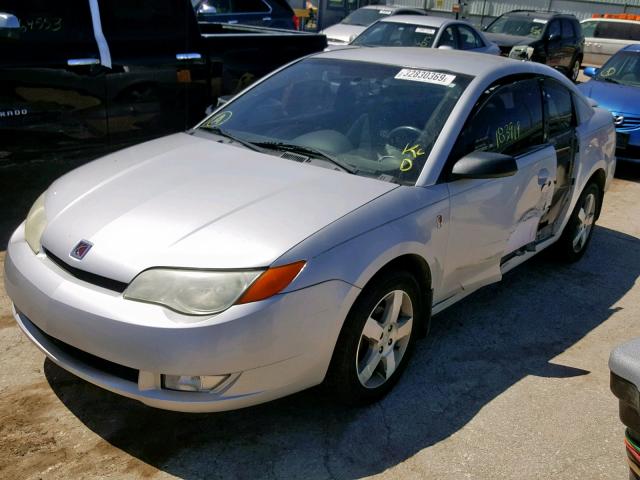 1G8AV15F97Z111722 - 2007 SATURN ION LEVEL SILVER photo 2