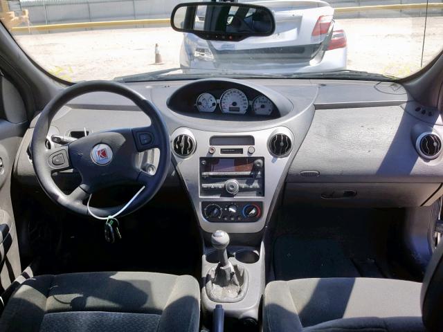 1G8AV15F97Z111722 - 2007 SATURN ION LEVEL SILVER photo 9