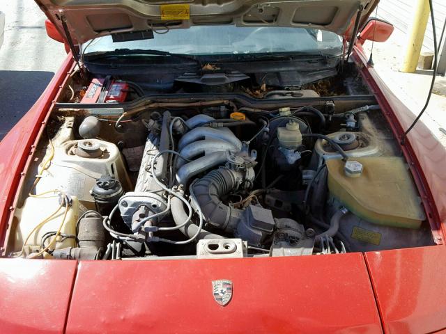 WP0AA0949DN463478 - 1983 PORSCHE 944 RED photo 7