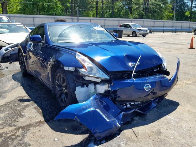 JN1AZ4EH7HM955045 - 2017 NISSAN 370Z BASE BLUE photo 1