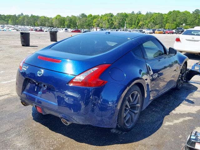 JN1AZ4EH7HM955045 - 2017 NISSAN 370Z BASE BLUE photo 4