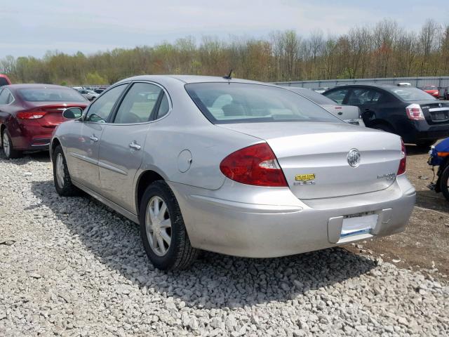 2G4WD582061169266 - 2006 BUICK LACROSSE C GRAY photo 3