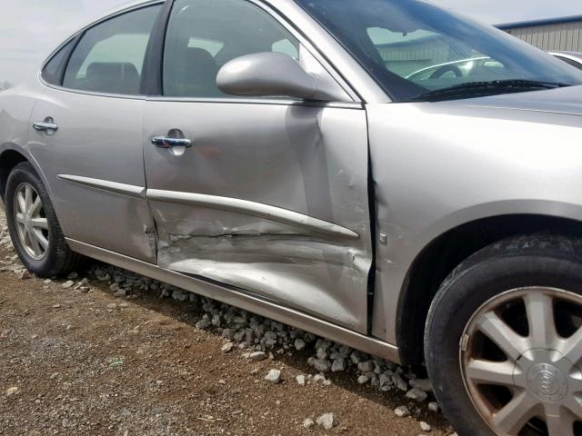 2G4WD582061169266 - 2006 BUICK LACROSSE C GRAY photo 9