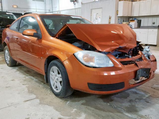 1G1AL18F767697931 - 2006 CHEVROLET COBALT LT ORANGE photo 1