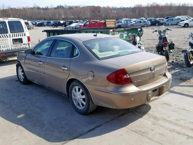 2G4WC582561309881 - 2006 BUICK LACROSSE C TAN photo 3