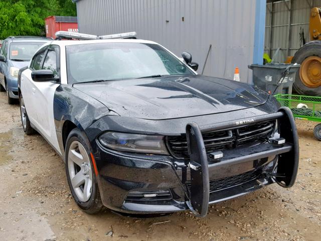 2C3CDXAT2JH225539 - 2018 DODGE CHARGER PO BLACK photo 1