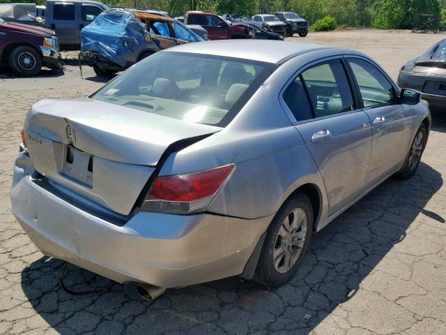 1HGCP26458A090008 - 2008 HONDA ACCORD LXP SILVER photo 4